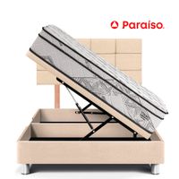 Dormitorio Boxet Blocks Pocket Advance 2 Plazas Champagne