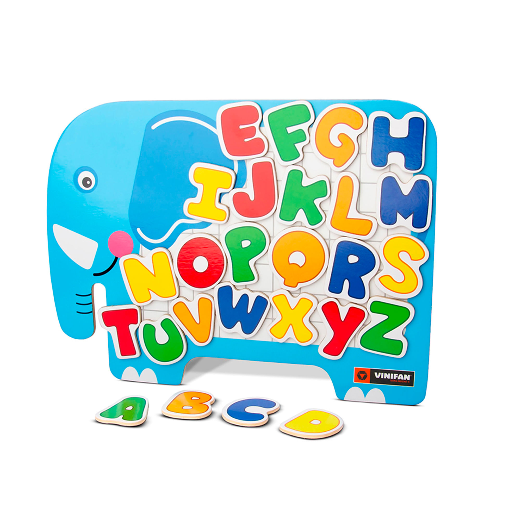 Juego Didáctico Pizarra Magnética Abecedario VINIFAN 26 Piezas