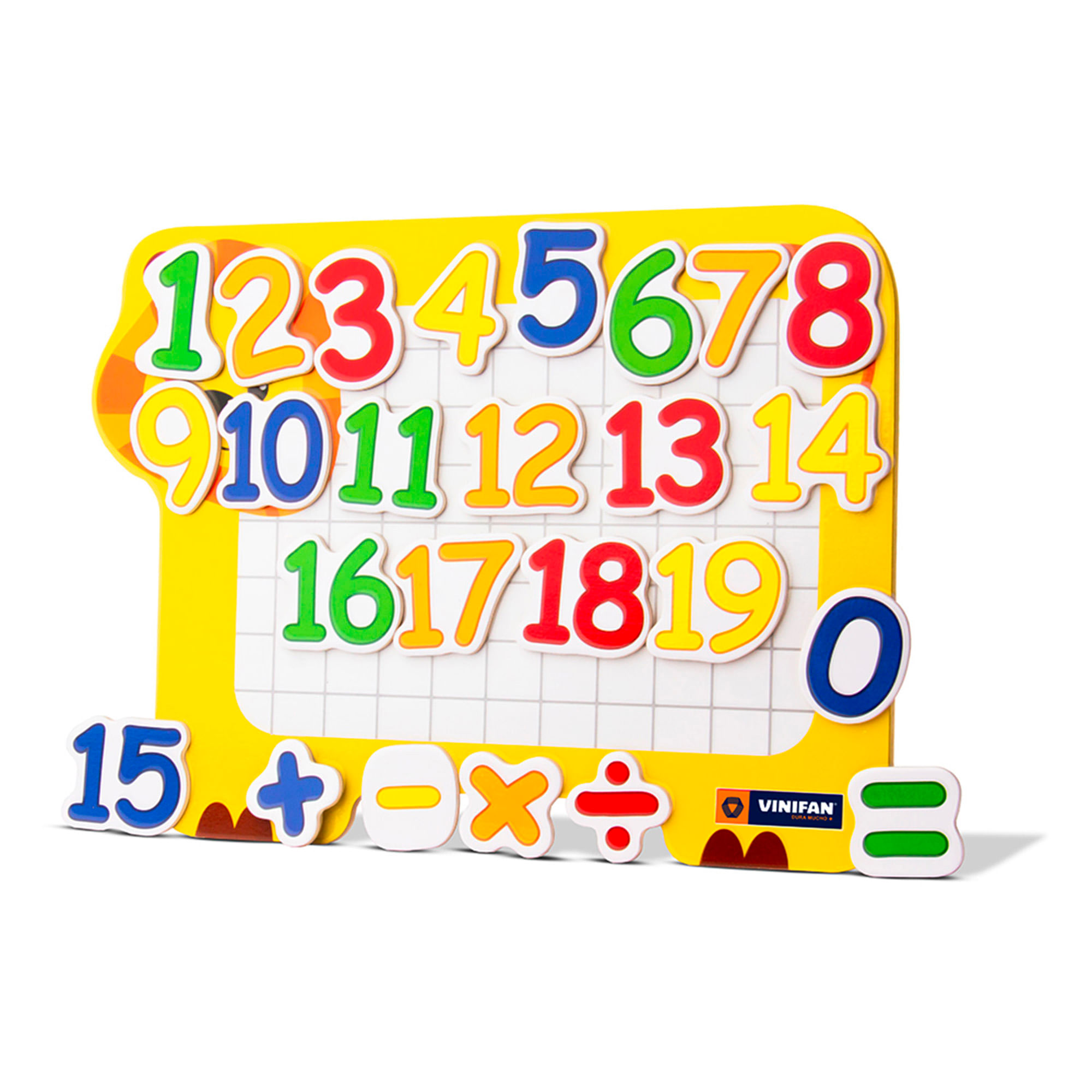 Juego Didáctico Pizarra Magnética Números VINIFAN 25 Piezas