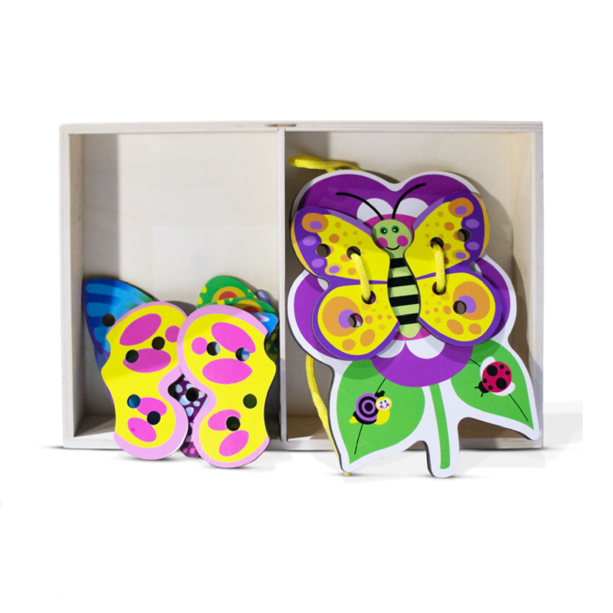 Juego Didáctico Pasado Mariposa VINIFAN 12 Piezas