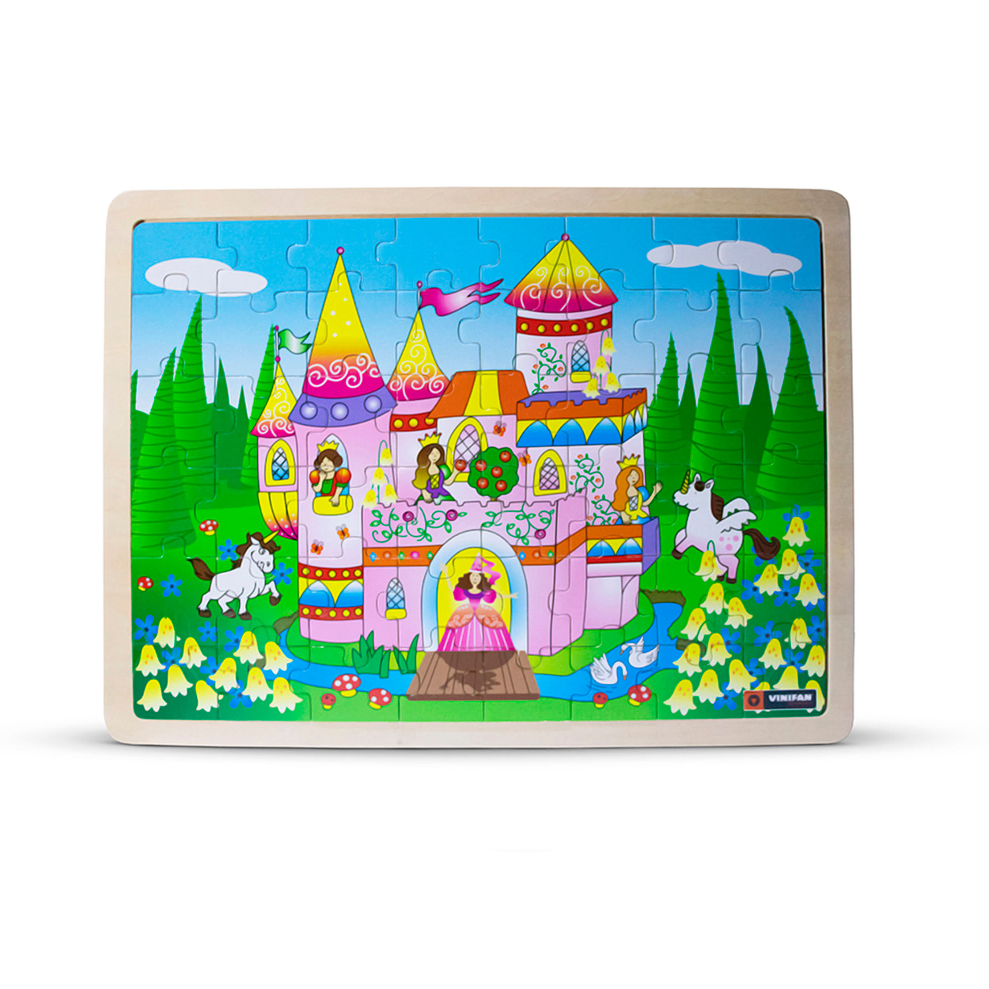 Rompecabezas de Encaje Castillo VINIFAN 48 Piezas