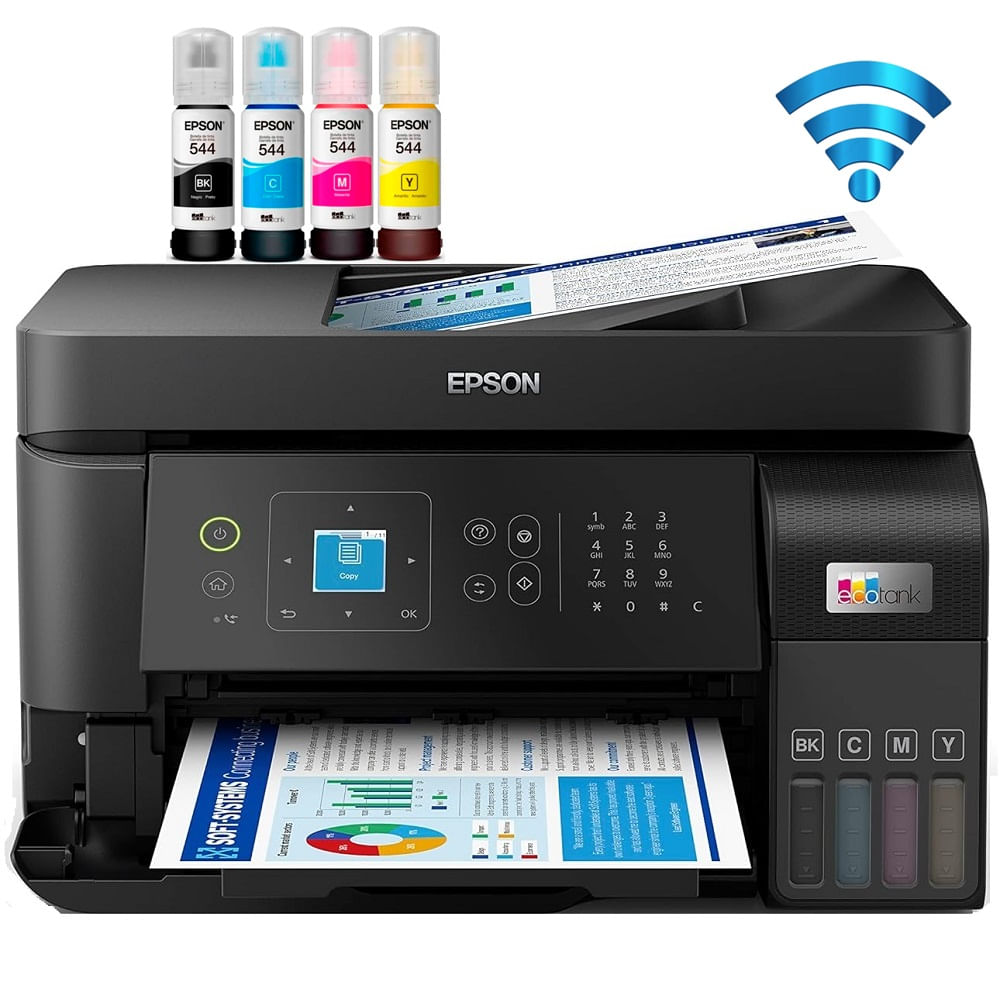 Impresora Epson L5590 Multifuncional Fax Usb Ethernet Wi-Fi direct