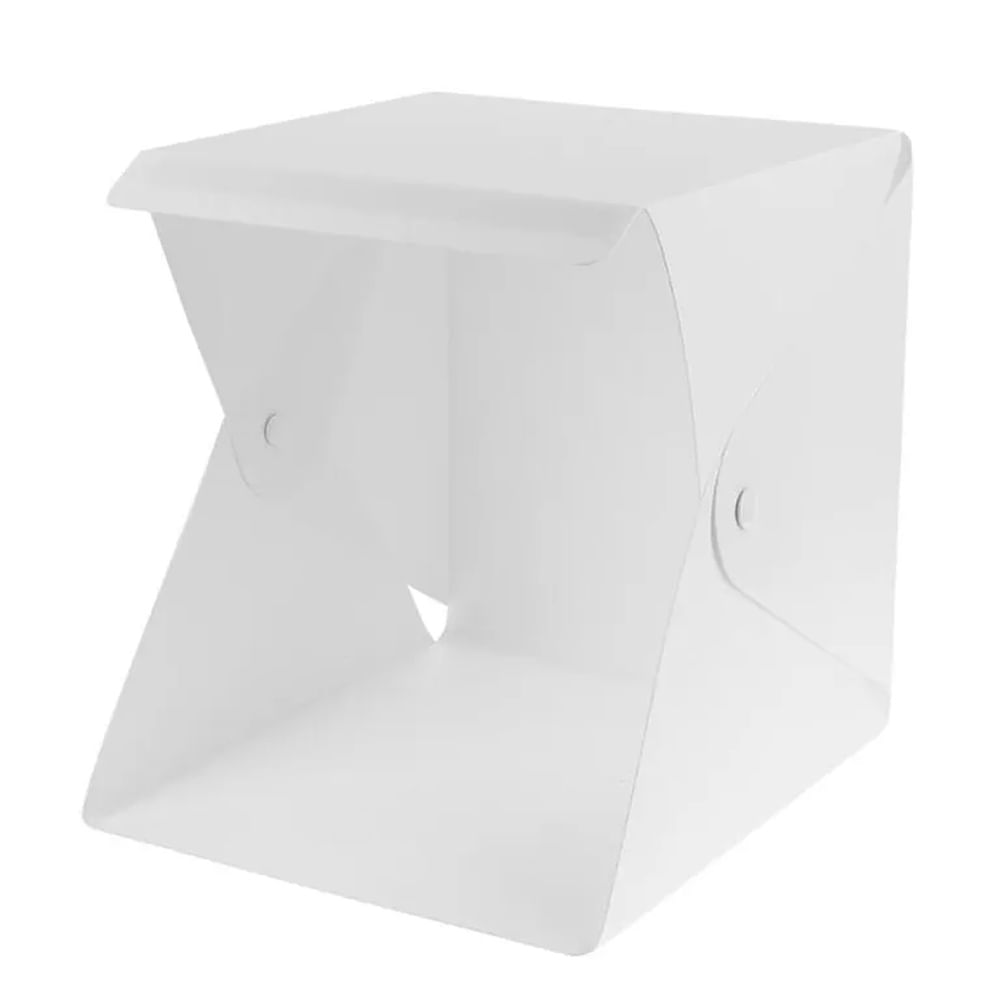 Mini estudio fotográfico con luz led Blanco