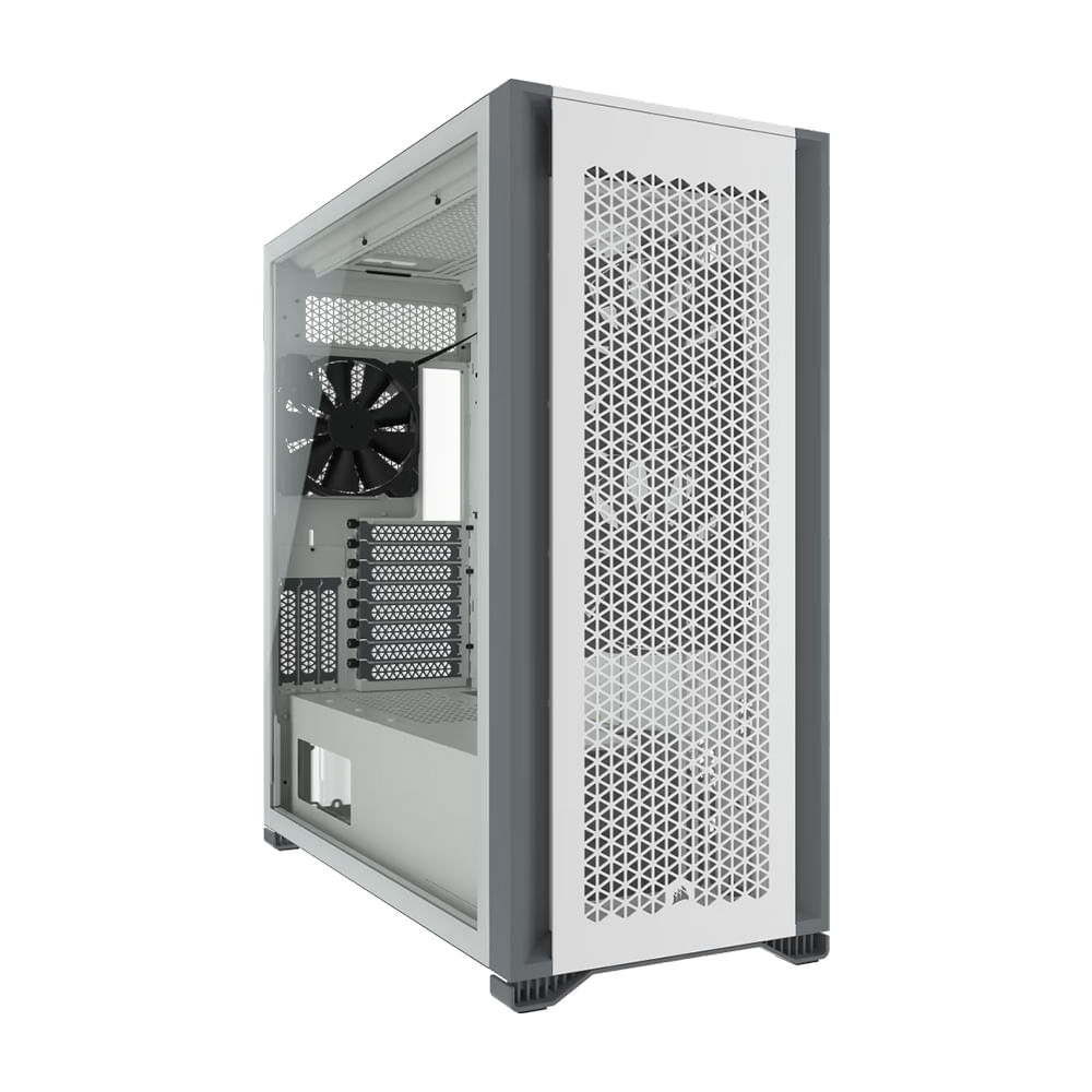 Case Corsair 7000D Airflow Full Tower - Alta Ventilación - Blanco