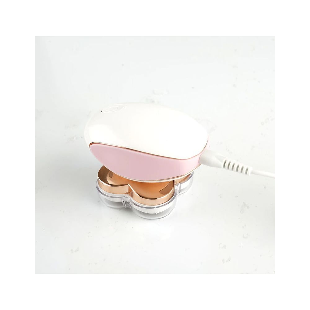 Depiladora recargable para piernas Rosado