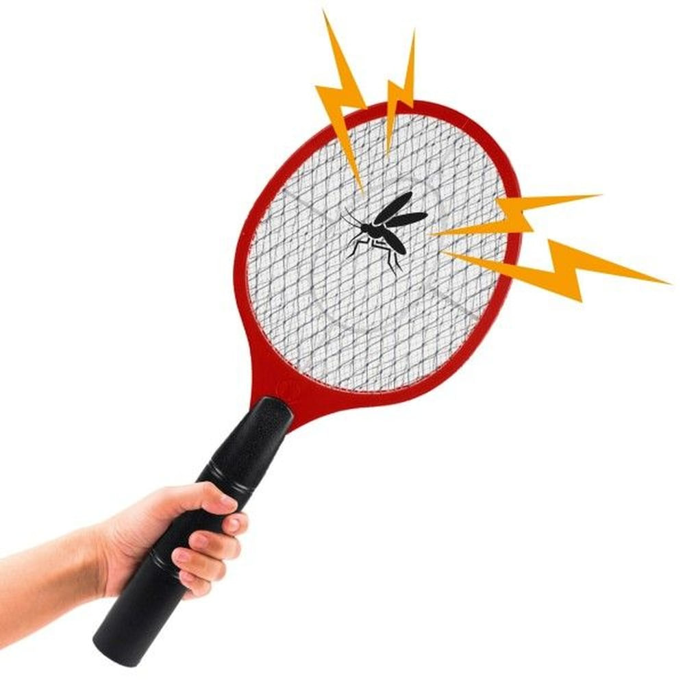 Raqueta Matamoscas Eléctrica Exterminador de Mosquitos Muy Resistencia Multicolor