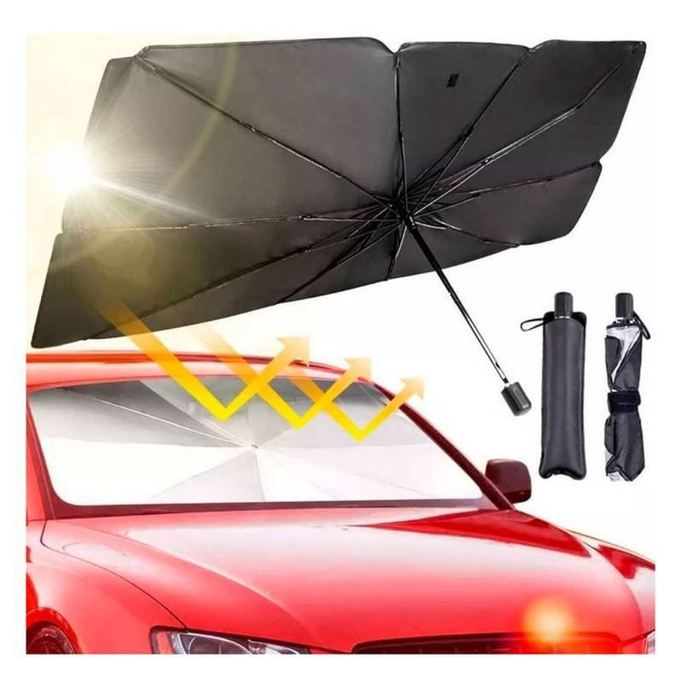 Tapasol Plegable para Parabrisas de Coche con Protección UV Multicolor