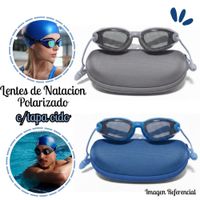 Lentes de Natación Con estuche Proteccion UV- AG