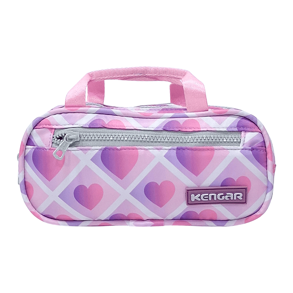 Cartuchera de Dos Divisiones Modelo Kawai Kengar - Estampado Niña 8