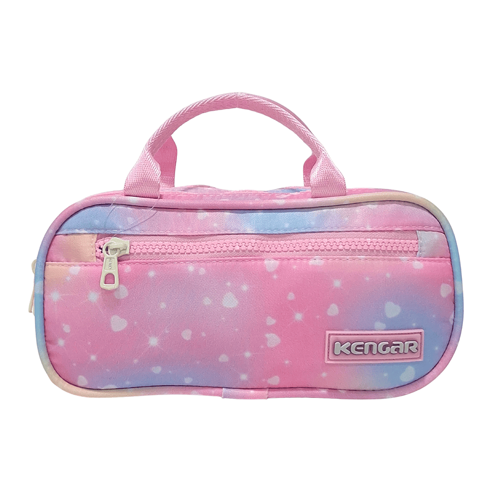 Cartuchera de Dos Divisiones Modelo Kawai Kengar - Estampado Niña 5