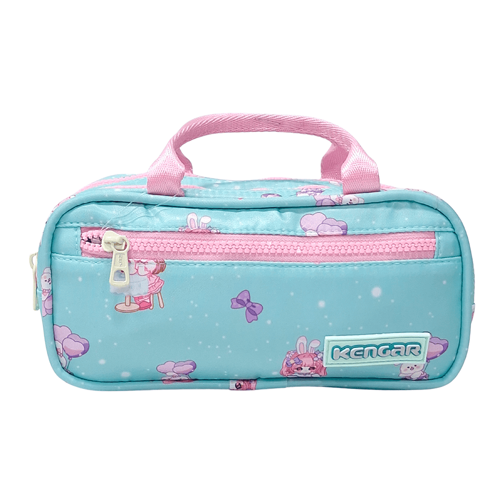 Cartuchera de Dos Divisiones Modelo Kawai Kengar - Estampado Niña 6