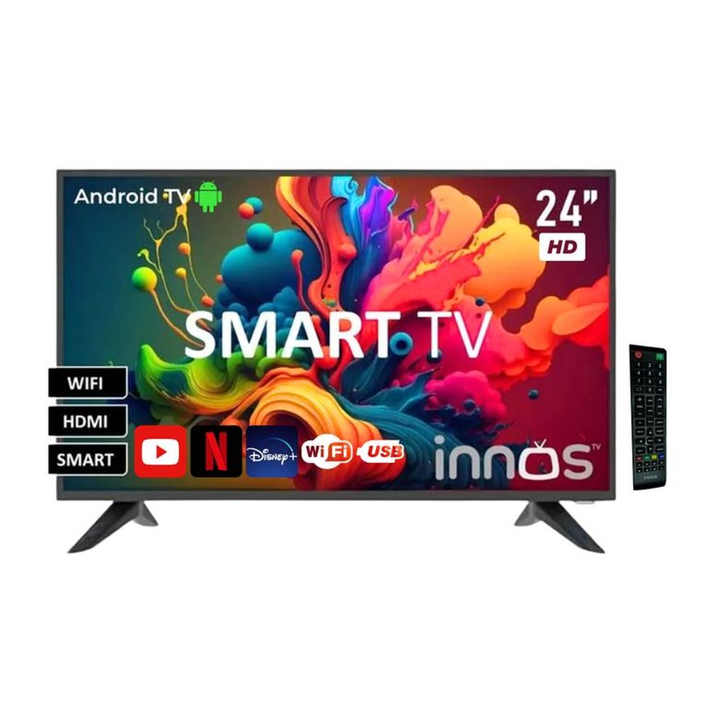 Televisor INNOS 24 LED HD Smart TV S2401KU Android 14