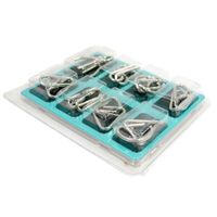Puzzle De Alambres Estilo B - Turquesa METAL PUZZLE