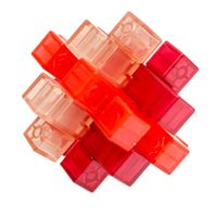 Puzzle Kong Ming rompecabeza plástico shape lock QIYI