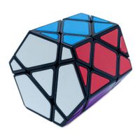 cubo 3x3 hexagonal prism Stickerless Con Borde Negro FANXIN