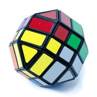Cubo Mágico Super 4x4 Mask II Negro LANLAN TOYS