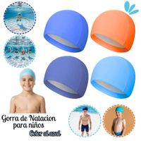 Gorro de Natacion para Niños de Tela - NA
