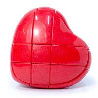 Cubo Mágico 3x3 Corazón Rojo YJ