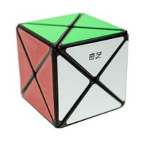 X CUBE Fondo Negro Con Stickers Multicolor QIYI