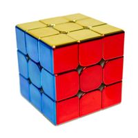 cubo 3x3 enchapado metálico magnético CYCLONE BOYS