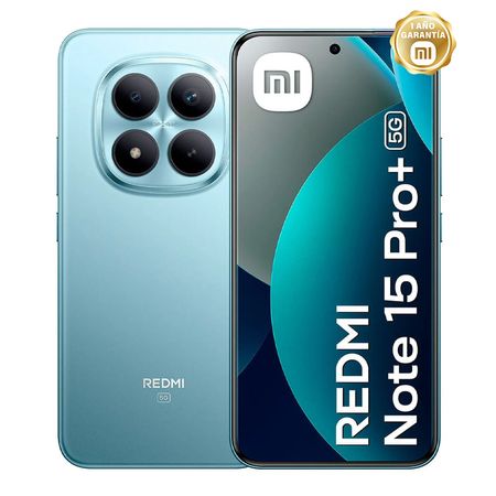 Celular Xiaomi Redmi Note 15 Pro plus 5G 12GB RAM 512GB ROM Azul - 200MP