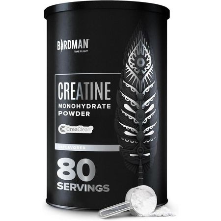 Creatina en polvo BIRDMAN vegana 80 porciones sin alérgenos