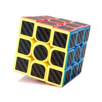 cubo 3x3 Meilong Fibra Carbono Negro MOYU
