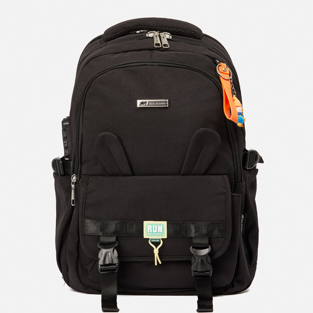 Mochila New Athletic 077-0202 para Mujer Negro