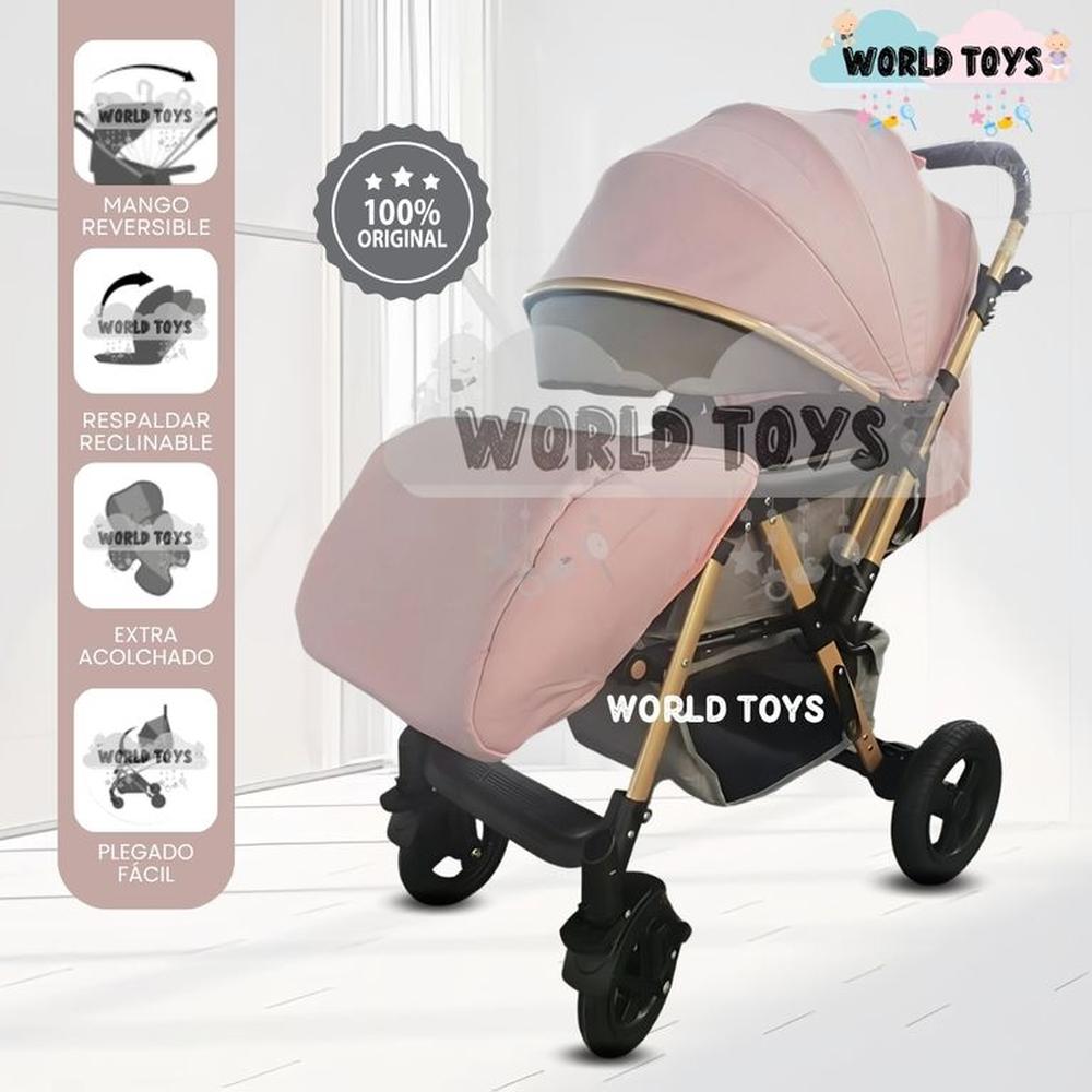 Coche Cuna de Lujo NEW TURQUÍA Edición Limitada Light Pink