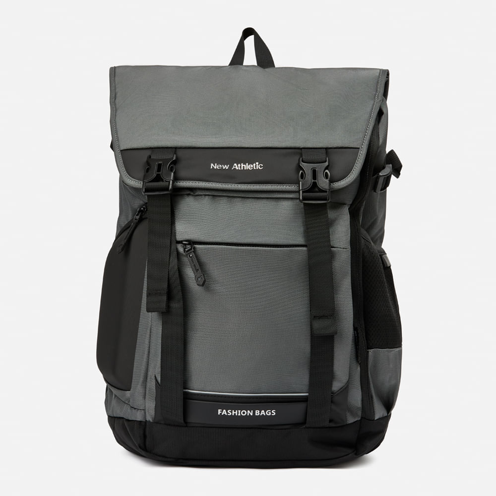 Mochila New Athletic 068-0402 para Unisex Gris