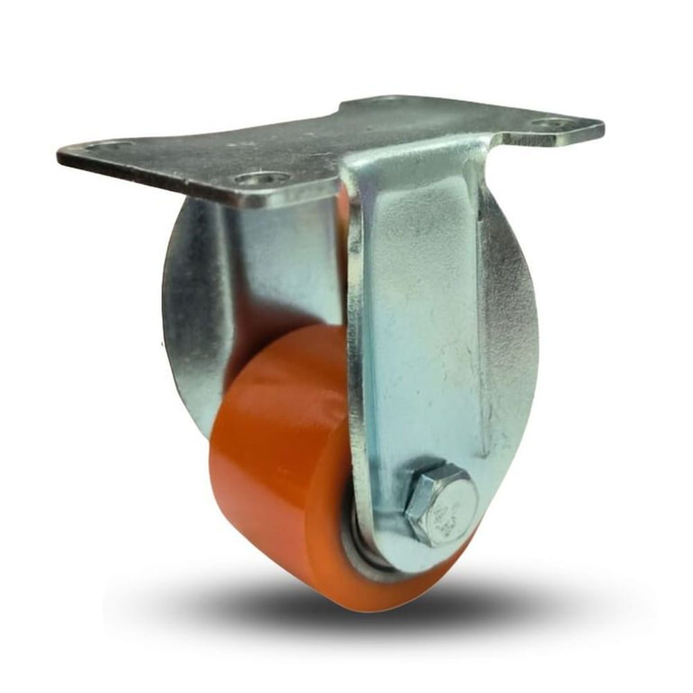 GARRUCHA FIJA NARANJA 38MM CARGA 90KG