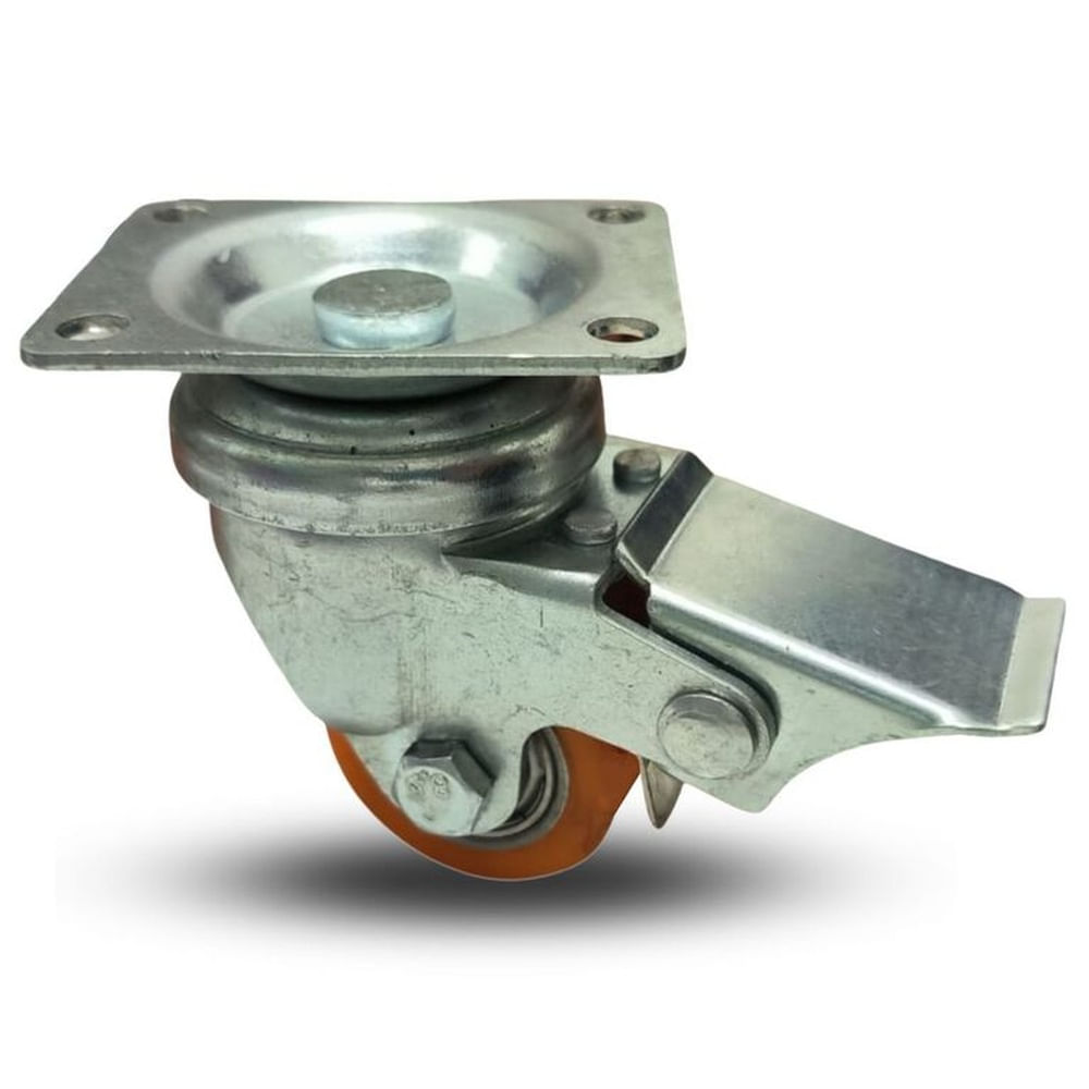 GARRUCHA FRENO NARANJA 38MM CARGA 90KG