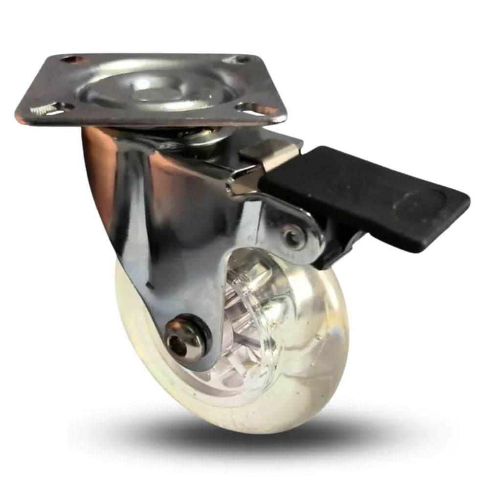 GARRUCHA  FRENO TRANSP 75MM CARGA 30KG