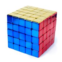 Cubo Mágico Metálico 5x5 legend plating SENGSO