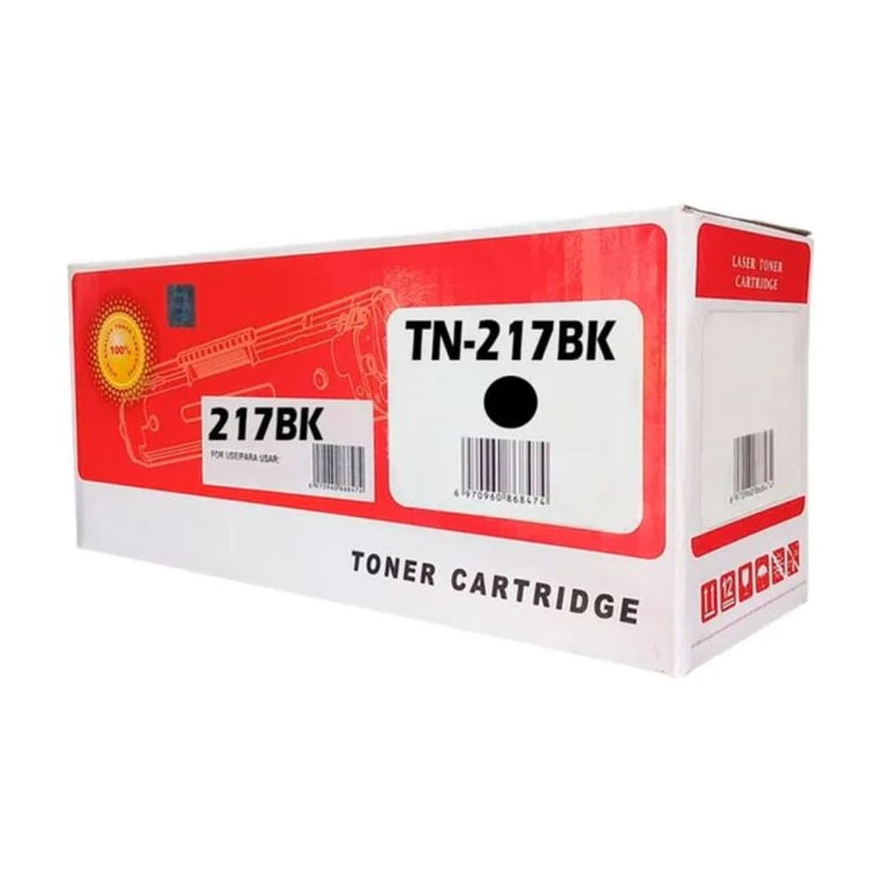 Toner Compatible TN-217BK Brother HL-L3230CDW L3550CDW 3750CDW