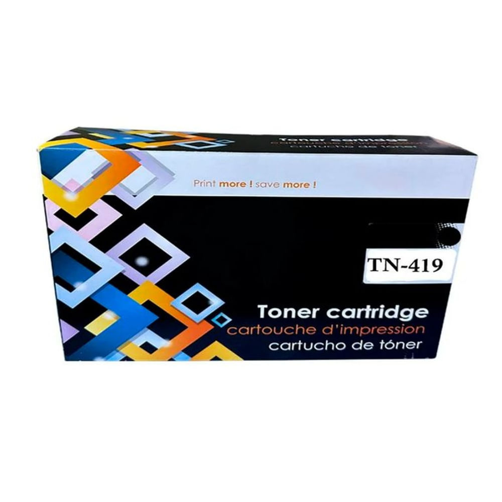 Toner Compatible Brother TN-419BK MFC-L8900CDW Negro 9000 páginas Premium