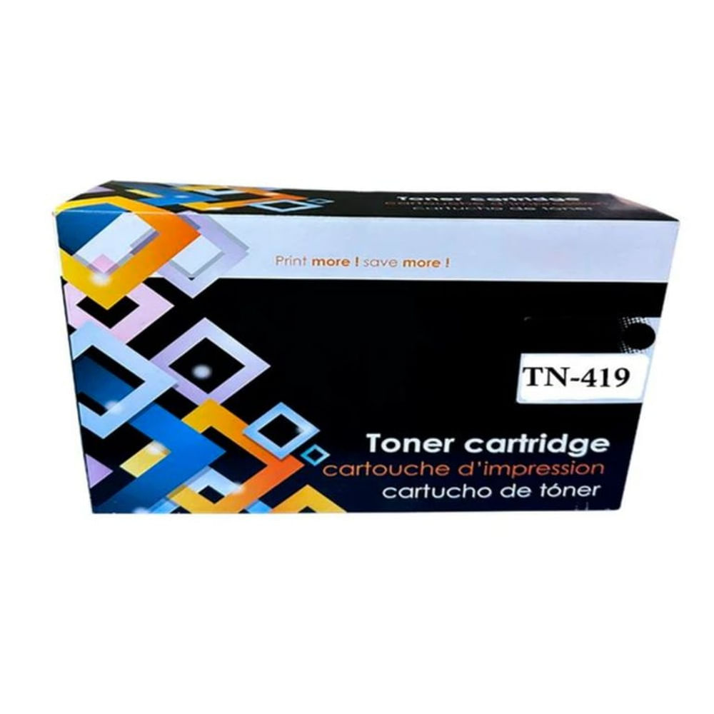 Toner Compatible Brother TN-419Y Yellow MFC-L8900CDW Negro 9000 páginas Premium