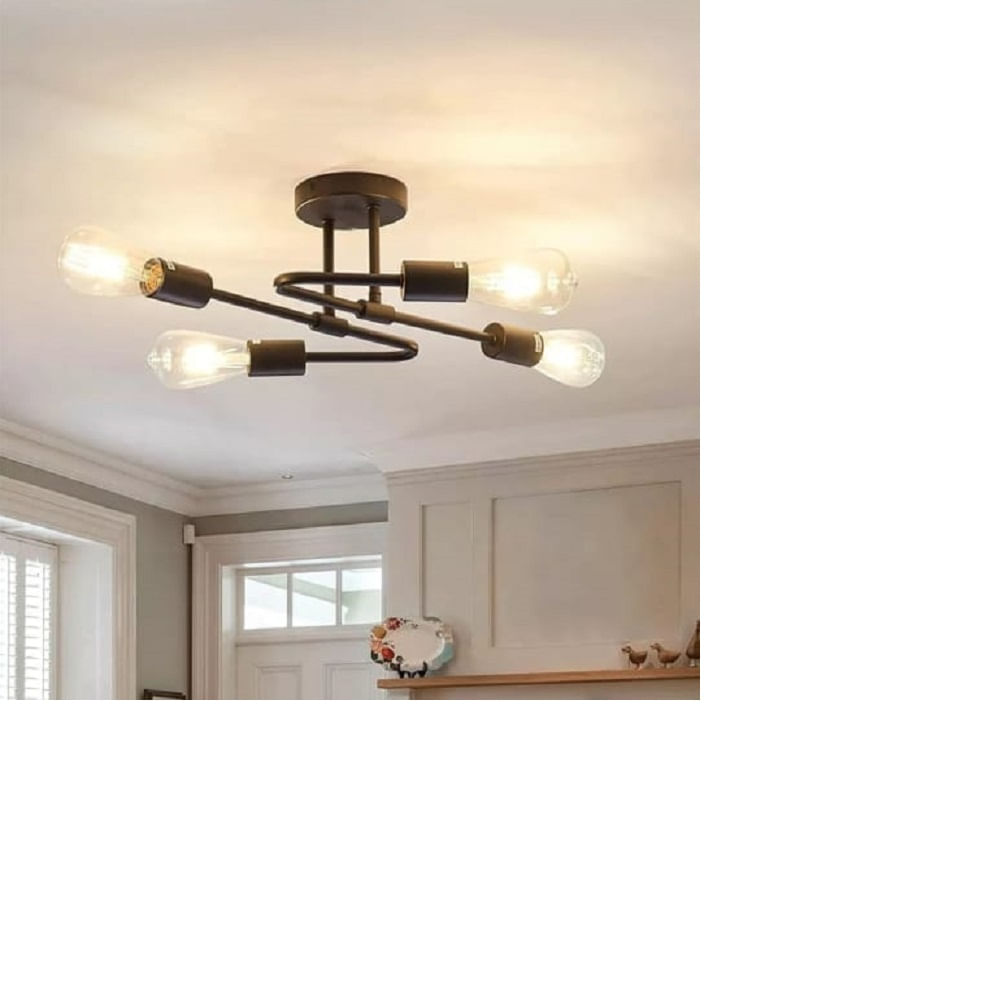 Lámpara Colgante Style Luces  Incluye 4 Focos