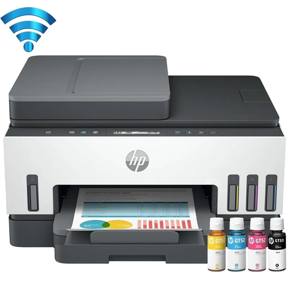 Impresora HP Smart Tank 750 Multifuncional Wifi LAN Duplex 6UU47A