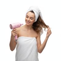 Secadora de Cabello Profesional Plegable RE-2032 de 1200W - Rosado