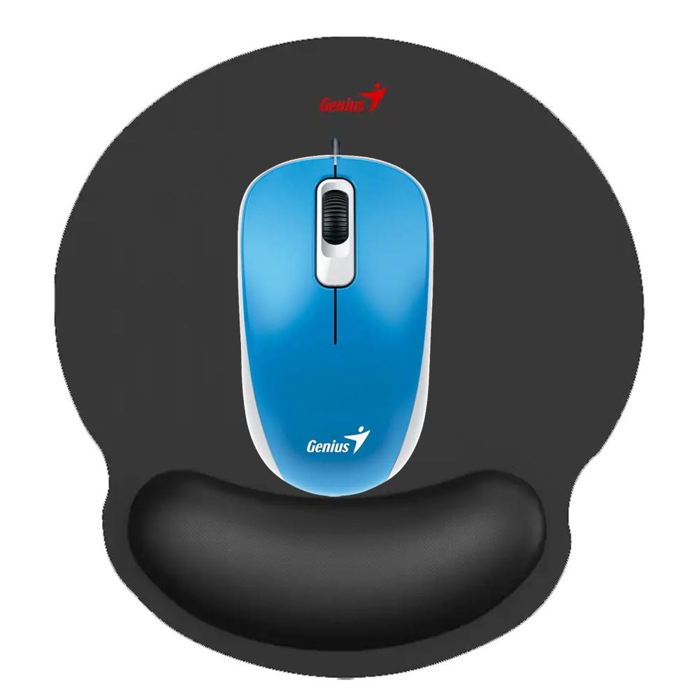 MOUSE DX-110 AZUL Y PAD MOUSE G-WMP 100 NEGRO