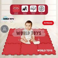 Piso Rompecabezas PLAYGROUND DELUXE 1.8 Red
