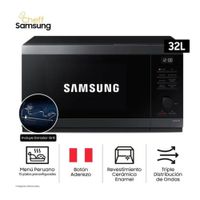 MICROONDAS SAMSUNG 32L MG32DG4524AGPE CHEF CON DORADOR Negro