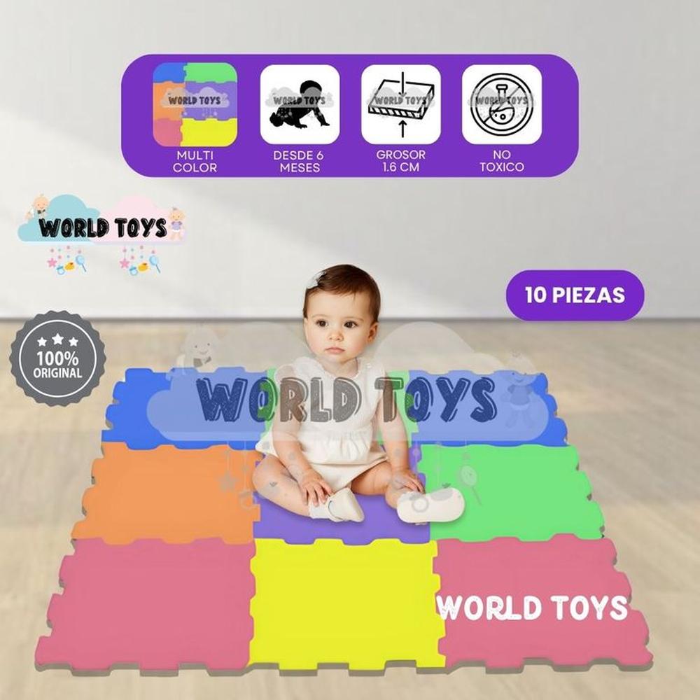 Piso Rompecabezas PLAYGROUND MAX 1.6 Color Full