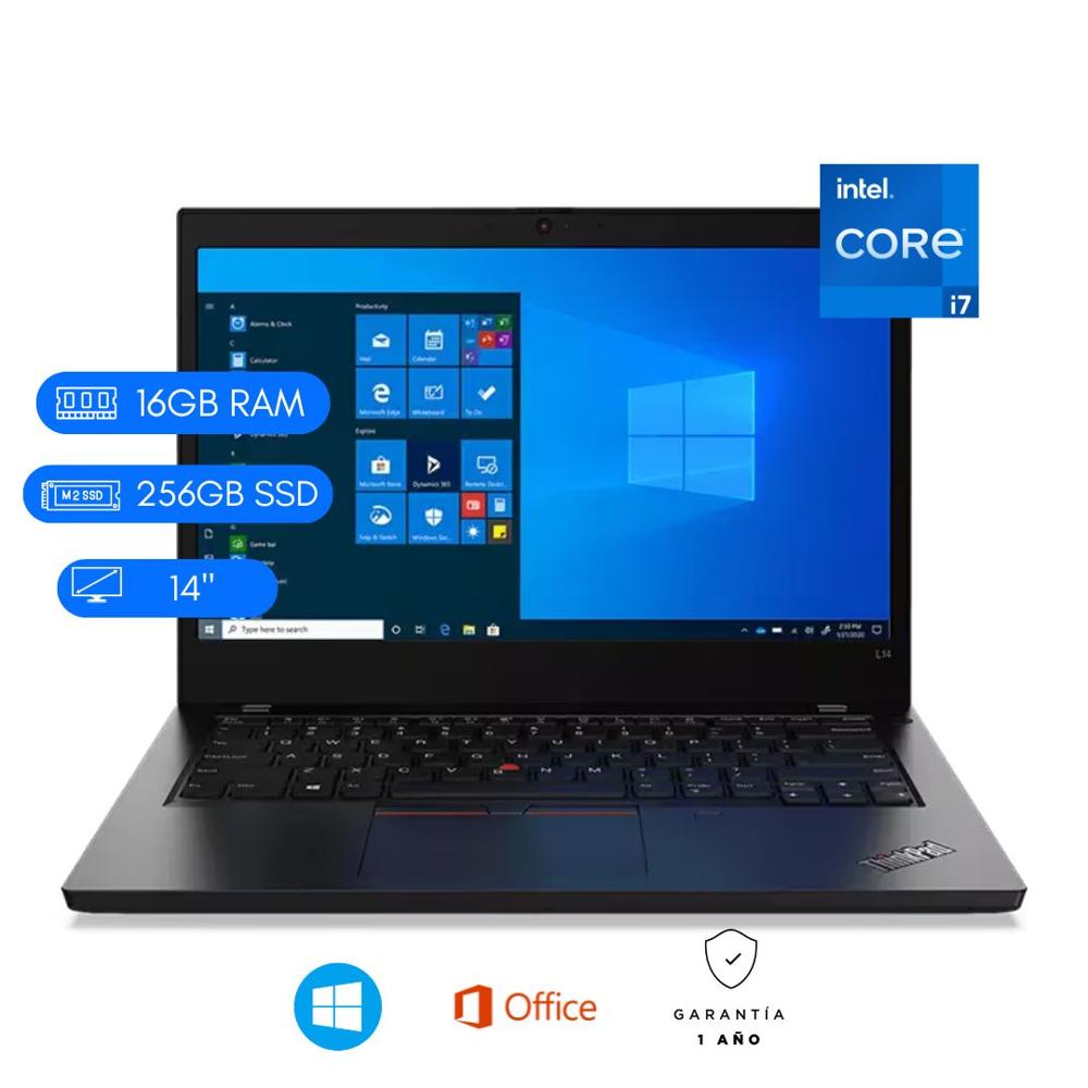 LENOVO THINKPAD LAPTOP  seminueva L14 CI7 11VA -16GB DDRR4- 256 M.2- 14  Pulgadas