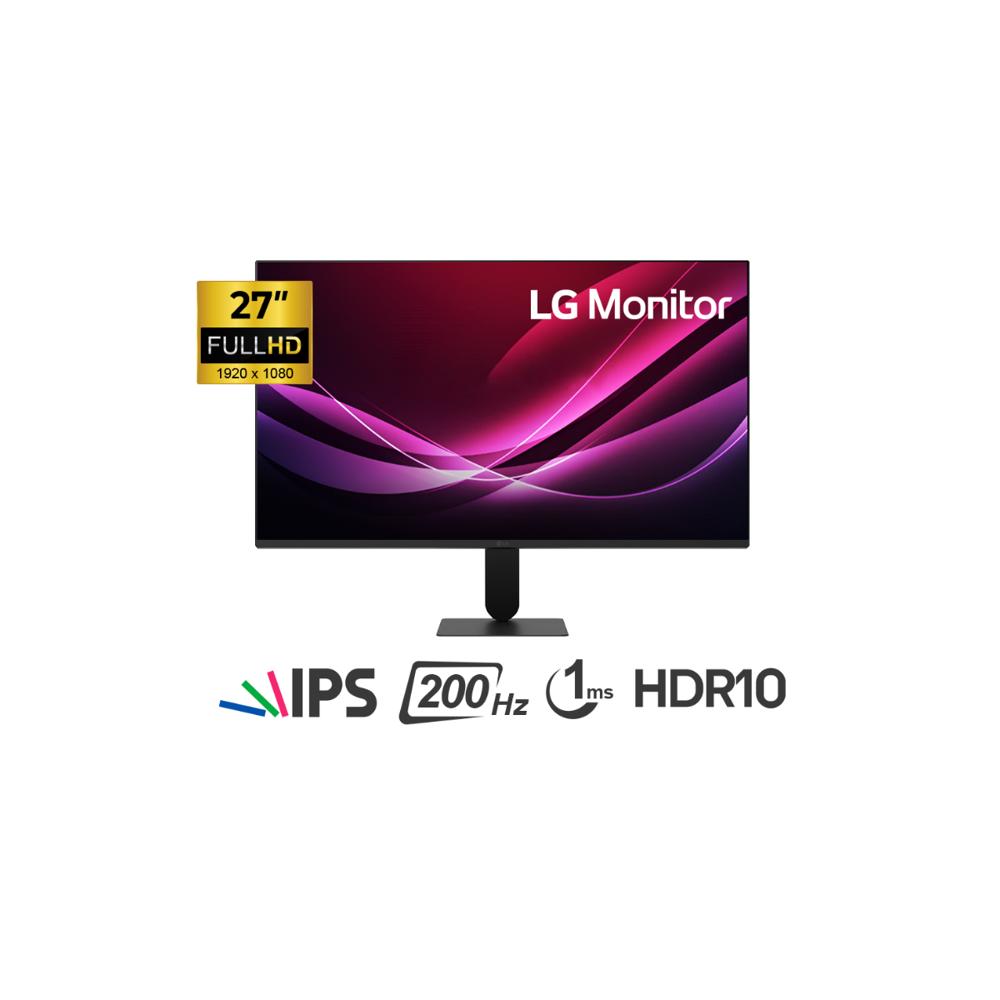 MONITOR LED 27 LG 27U411A-B 1920x1080 HDMI VGA 5MS 120Hz NEGRO