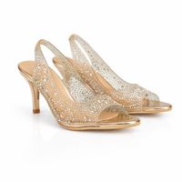 Zapato Fantasía Cobre Taco 7