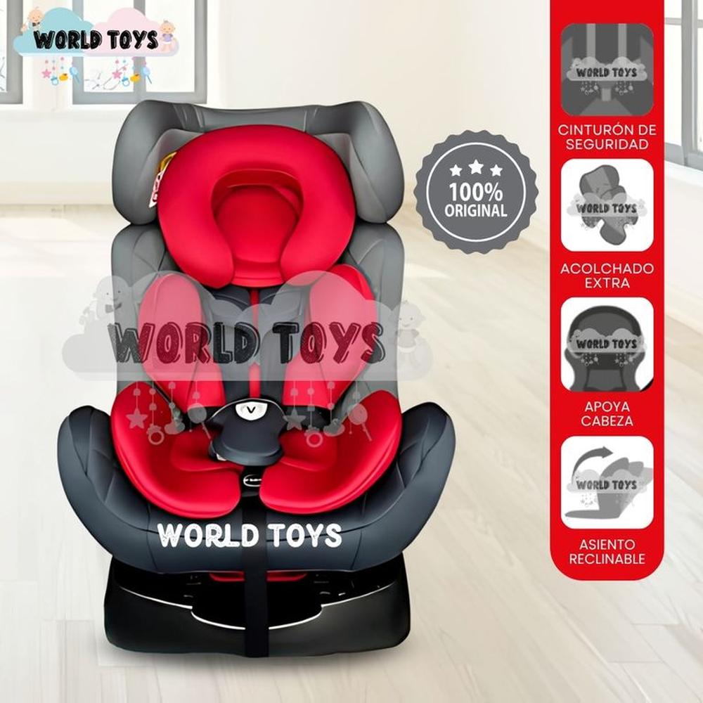 Silla de Auto para Bebé VENECIA de Lujo Red