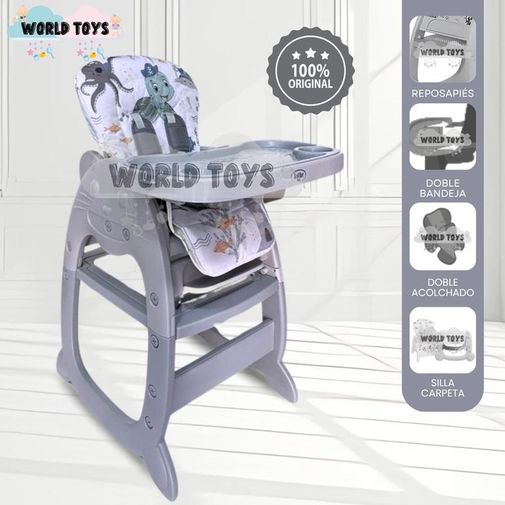 Silla de Comer Edición Limitada GATTITO II Gray