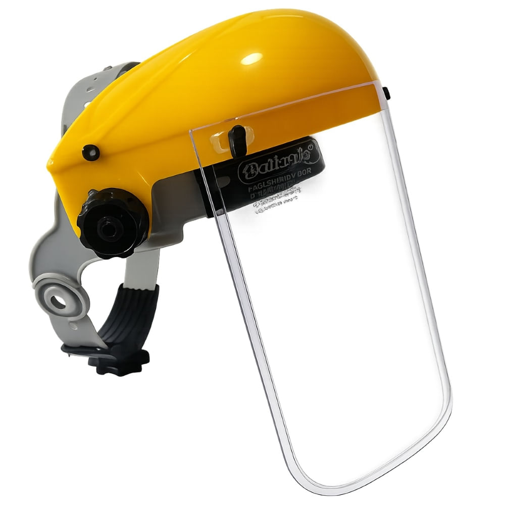 CARETA DE SEGURIDAD FACIAL AJUSTABLE PARA ESMERILAR MARCA BELLSAFE